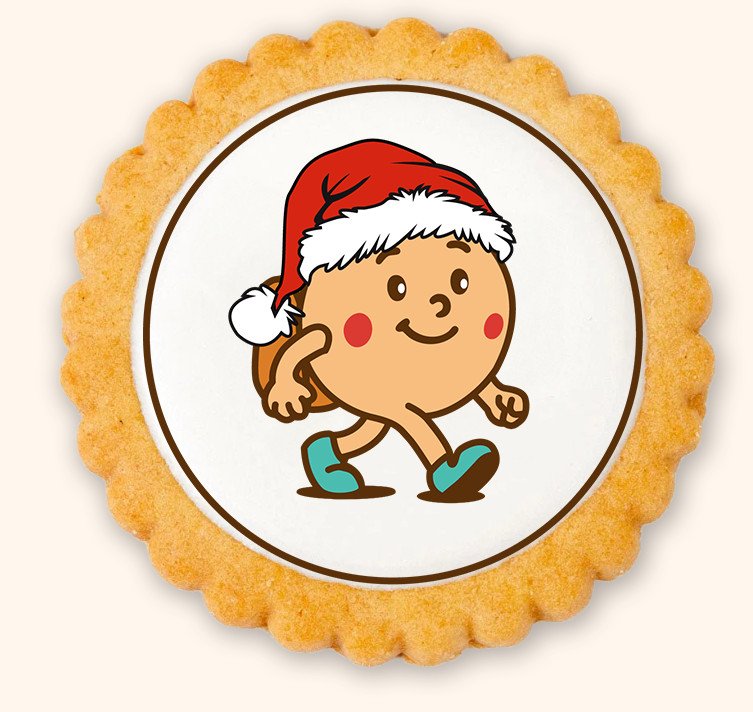 1 Boîte Biscuit Voyageur et biscuits de Noël