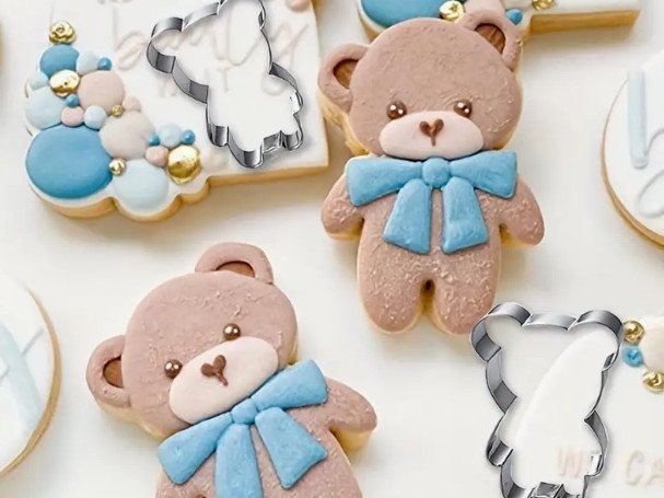 collection_anniverssaire_ourses Coffret de biscuits décorés à la main, thème Côte d’Opale