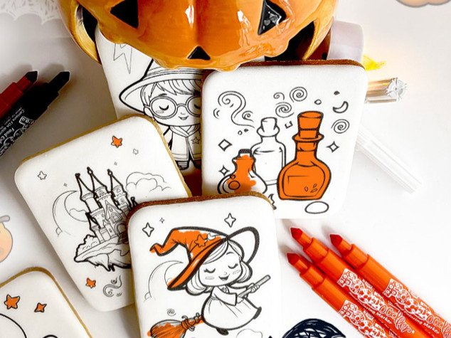 collection enfants decoration biscuits halloween