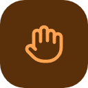 bv ico hand marron